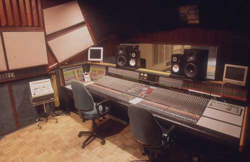 Hyde Street Studio D Control Room