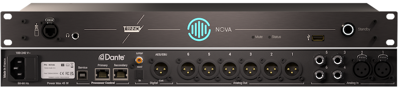 Trinnov Nova Front and Back