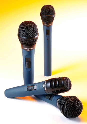 Audio-Technica Midnight Blues Microphones