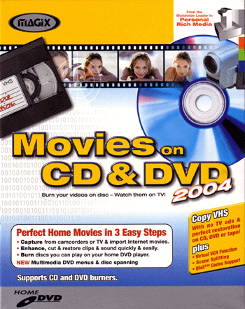 Magix Movies On CD & DVD 2004