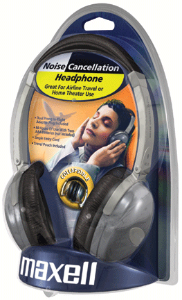 Maxell Noise Canceling Headphones