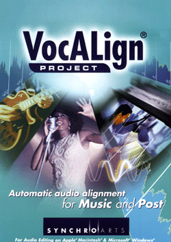 VocALign Project from Synchro Arts