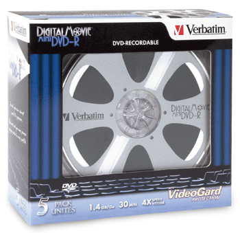 Verbatim Mini DVD-R/RW Discs