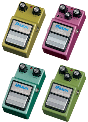 Maxon 9-Series Stomp Boxes from Godlyke
