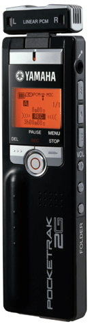 Yamaha Pocketrak 2G Pocket Recorder