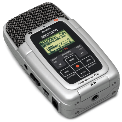 Zoom H2 Surround Sound Handy Recorder