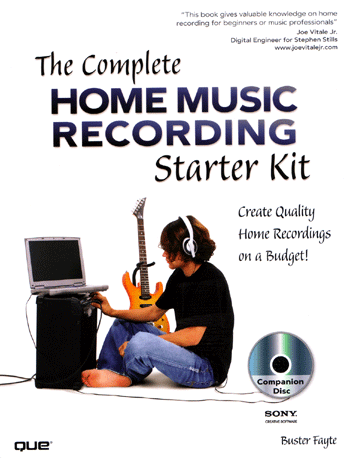 The Complete Home Music Recording Starter Kit