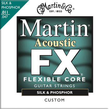 Martin Acoustic MFX130 Custom Silk & Phosphor Guitar Strings