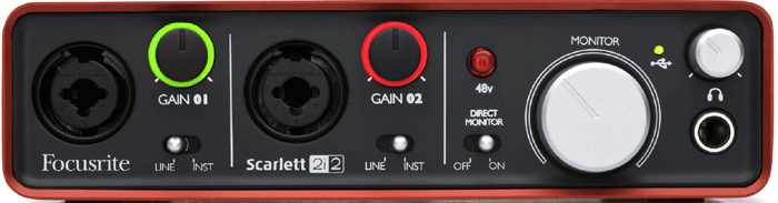 Focusrite Scarlett 2i2 Audio Interface