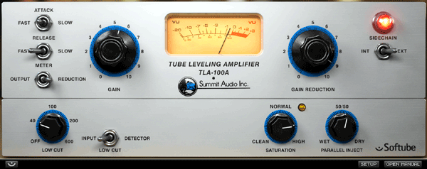 Softube Summit Audio TLA-100A Compressor Plug-in