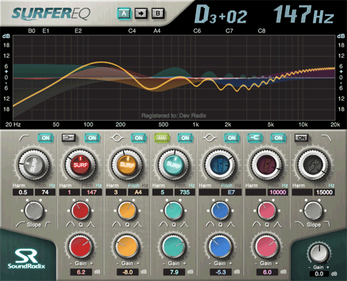 SoundRadix Surfer EQ