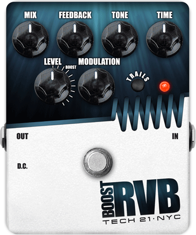 Tech 21 Boost RVB Reverb Pedal