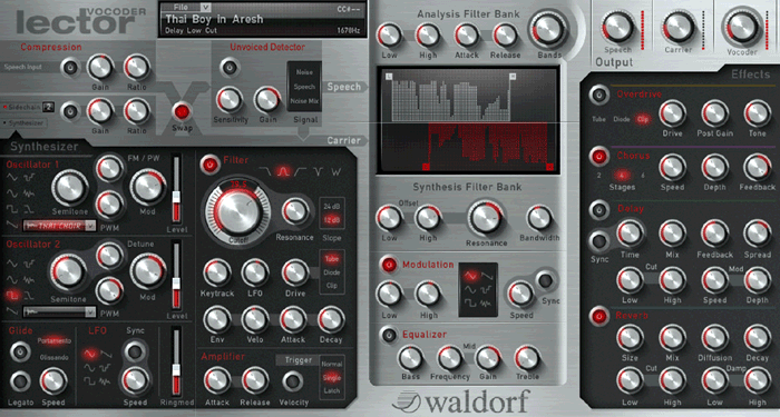 Waldorf Lector Vocoder Plug-in