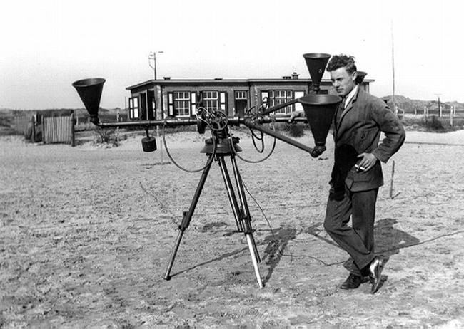 Early 20th Century Acoustical Direction Finder