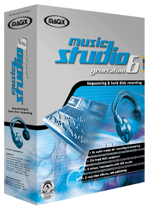 Magix Music Studio Generation 6 Deluxe