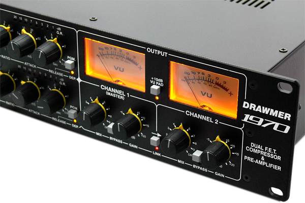 Drawmer 1970 Dual FET Compressor & Pre-Amplifier