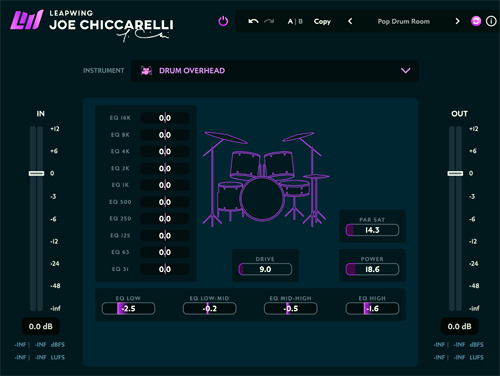 Leapwing Audio Joe Chiccarelli Signature Plug-in