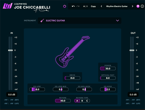 Leapwing Audio Joe Chiccarelli Signature Plug-in