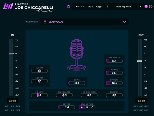 Leapwing Audio Joe Chiccarelli Signature Plug-in