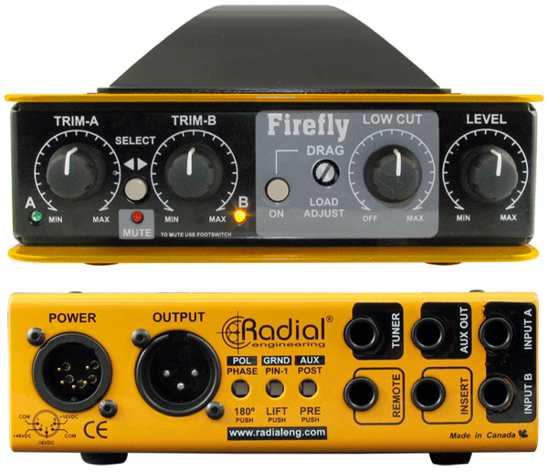 Radial Engineering Firefly Tube Direct Box
