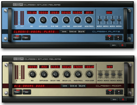 Classik Studio Reverb GUI