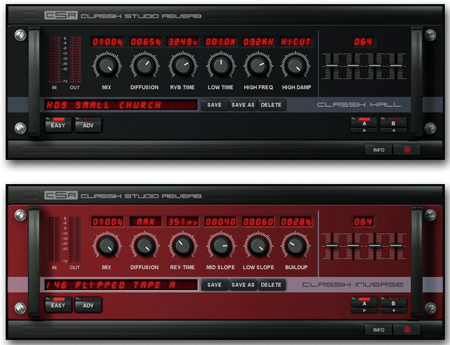 Classik Studio Reverb GUI