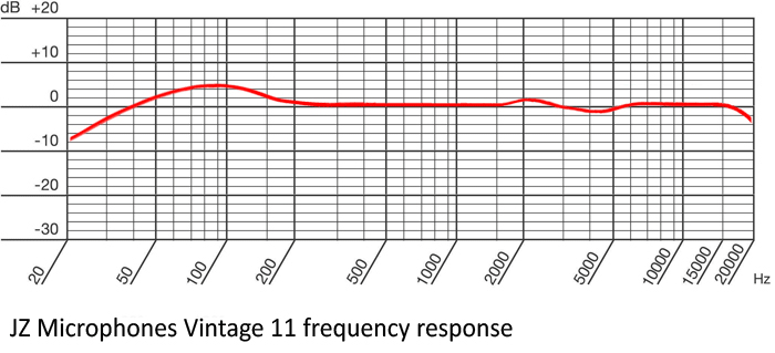 JZ Microphones Vintage 11 Cardioid Condenser Microphone