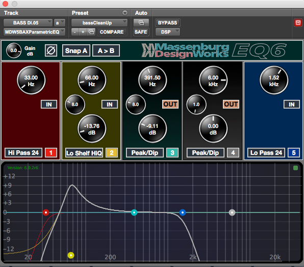 Massenburg DesignWorks MDWEQ6-AAX Plug-in