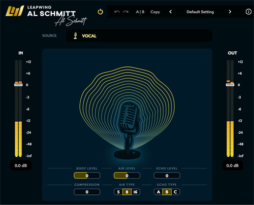 Leapwing Audio Al Schmitt Signature Plugin