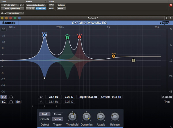 Sonnox Oxford Dynamic EQ