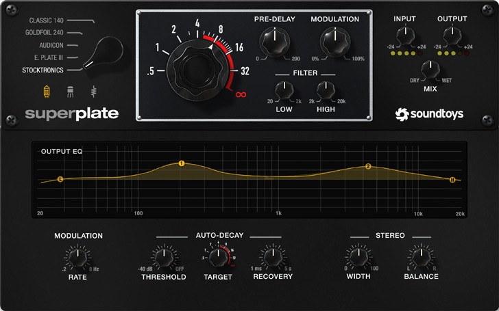 Soundtoys SuperPlate Reverb Plug-in