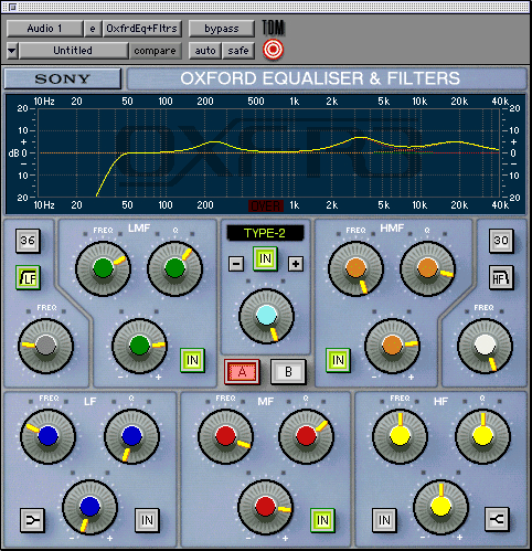 Sony Oxford OXF-R3 EQ for Pro Tools/TC Works