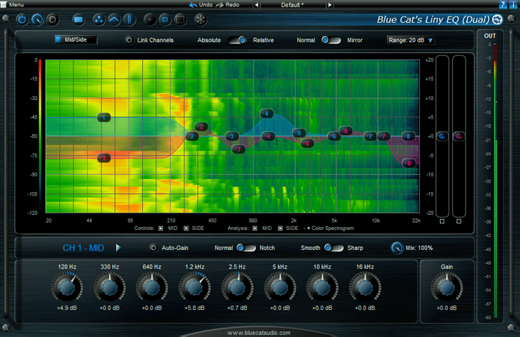 Blue Cat Audio Liny EQ 5.0 Plug-in