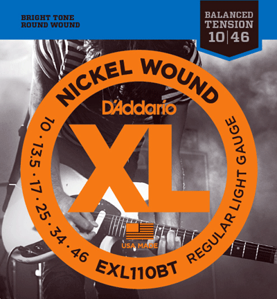D'Addario XL Nickel Wound Balanced Tension 