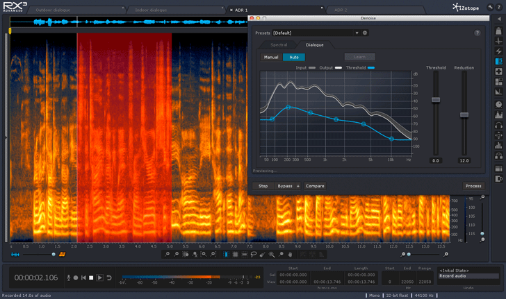 iZotope RX 3 and RX 3 Advanced