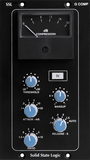 Solid-State-Logic Stereo Bus Compressor 500 Series Format