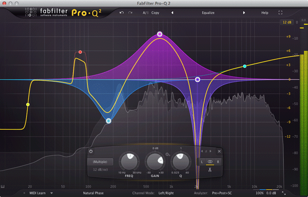 FabFilter Pro-Q 2 Equalizer Plug-In