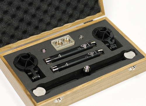 Gauge Precision Microphones' ECM-84K Stereo Microphone Kit