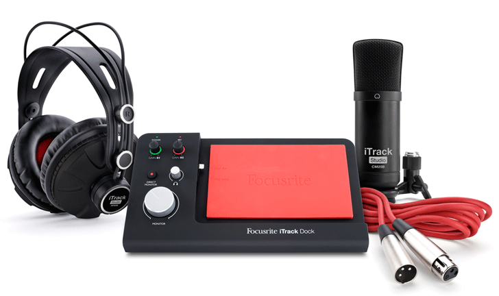 Focusrite iTrack Dock Studio Pack