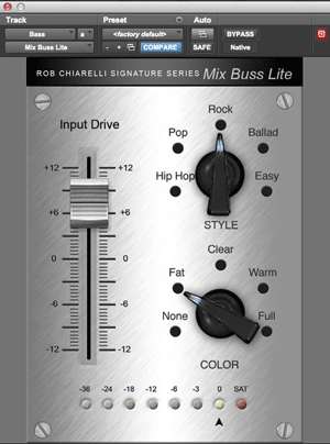 Rob Chiarelli Signature Series Mix Buss Lite 2.0 Plug-In