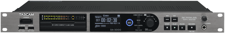 Tascam DA-3000 Master Recorder