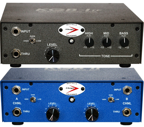 A-Designs Audio KGB Instrument Preamplifiers