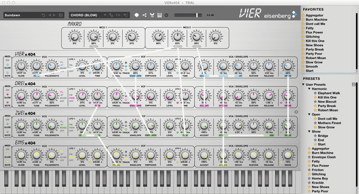 Eisenberg Audio VIER Software Synth