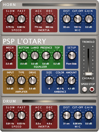 PSP L'otary Rotary Speaker Plug-in