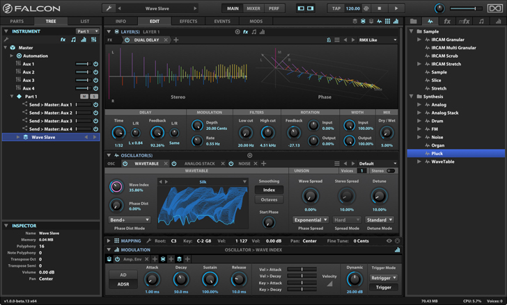 UVI Falcon Virtual Instrument