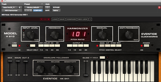 Eventide H910 Harmonizer Plug-in