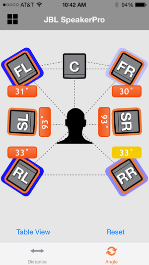 JBL SpeakerAngle Screen