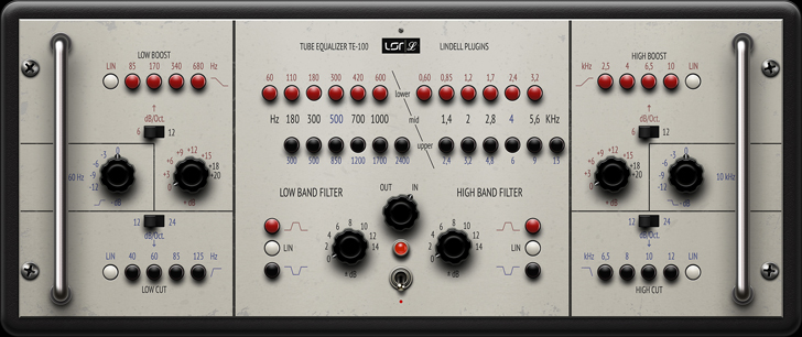 Plugin Alliance's Lindell Audio TE-100 EQ Plug-In