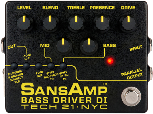 Tech 21 SansAmp Bass Driver DI Version 2