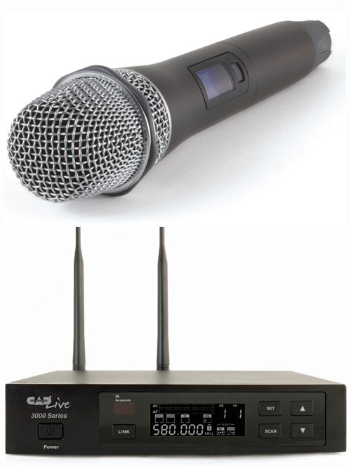 CADLive WX3000 Wireless Microphone System